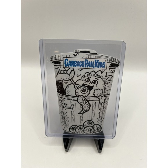 Other - 2023 Garbage Pail Kids GPK Go On Vacation Sketch Card Mark Parisi Auto 1/1 Rare!